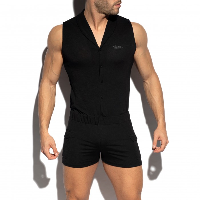 Sleeveless bodysuit - noir - ES COLLECTION SP257-C10