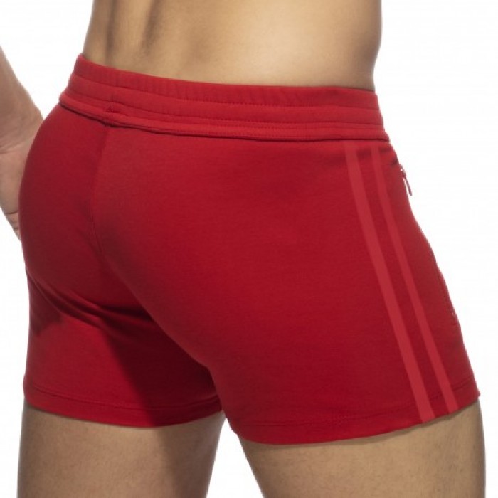  Zip pocket sports short - blanc - ADDICTED AD1002-C06 