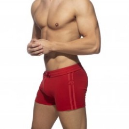  Zip pocket sports short - rouge - ADDICTED AD1002-C06 