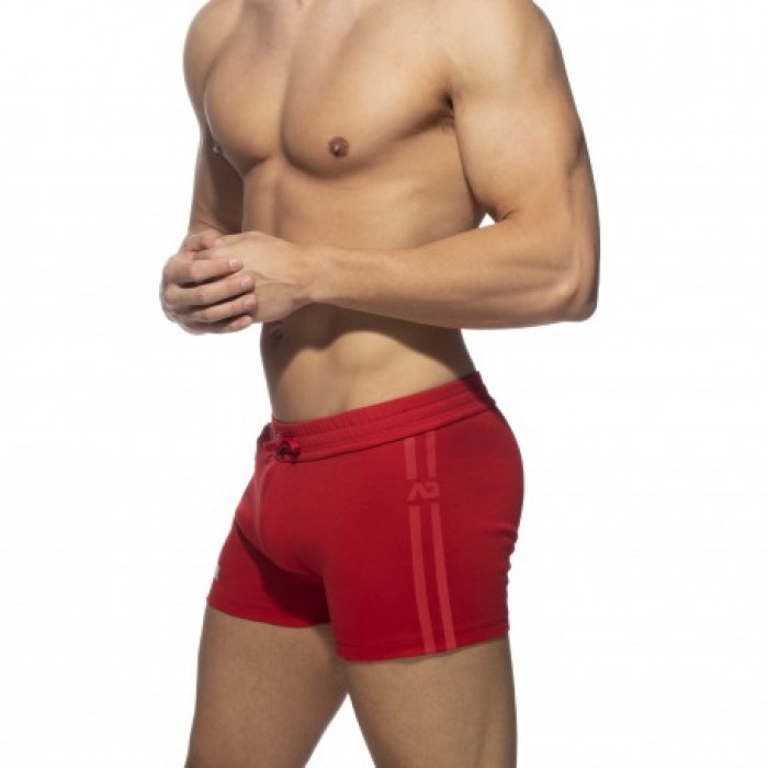  Zip pocket sports short - rouge - ADDICTED AD1002-C06 