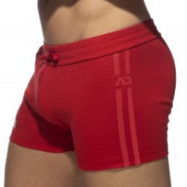  Zip pocket sports short - rouge - ADDICTED AD1002-C06 