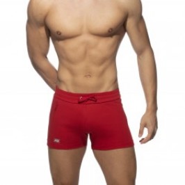  Zip pocket sports short - rouge - ADDICTED AD1002-C06 