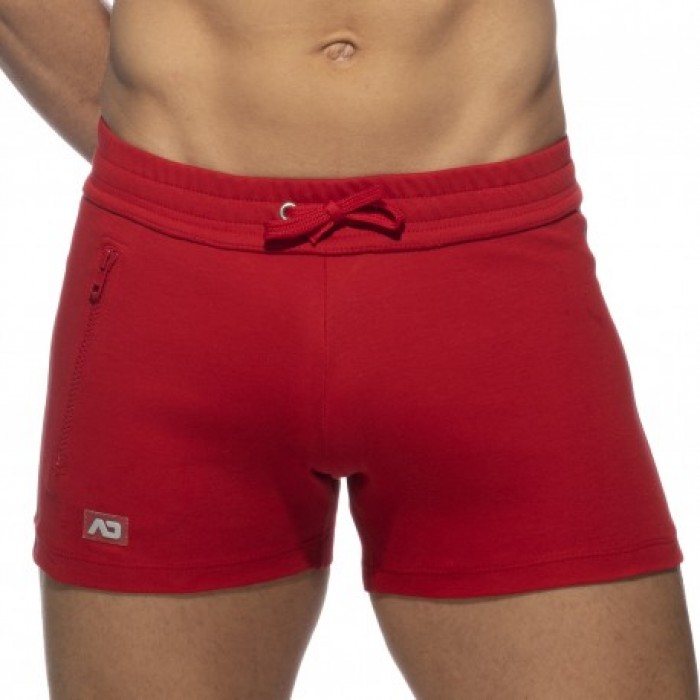  Zip pocket sports short - blanc - ADDICTED AD1002-C06 