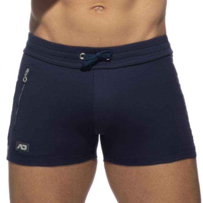  Zip pocket sports short - navy - ADDICTED AD1002-C09 