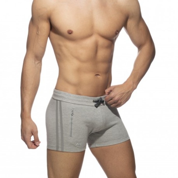  Zip pocket sports short - blanc - ADDICTED AD1002-C11 