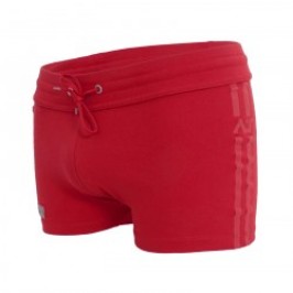  Zip pocket sports short - rouge - ADDICTED AD1002-C06 