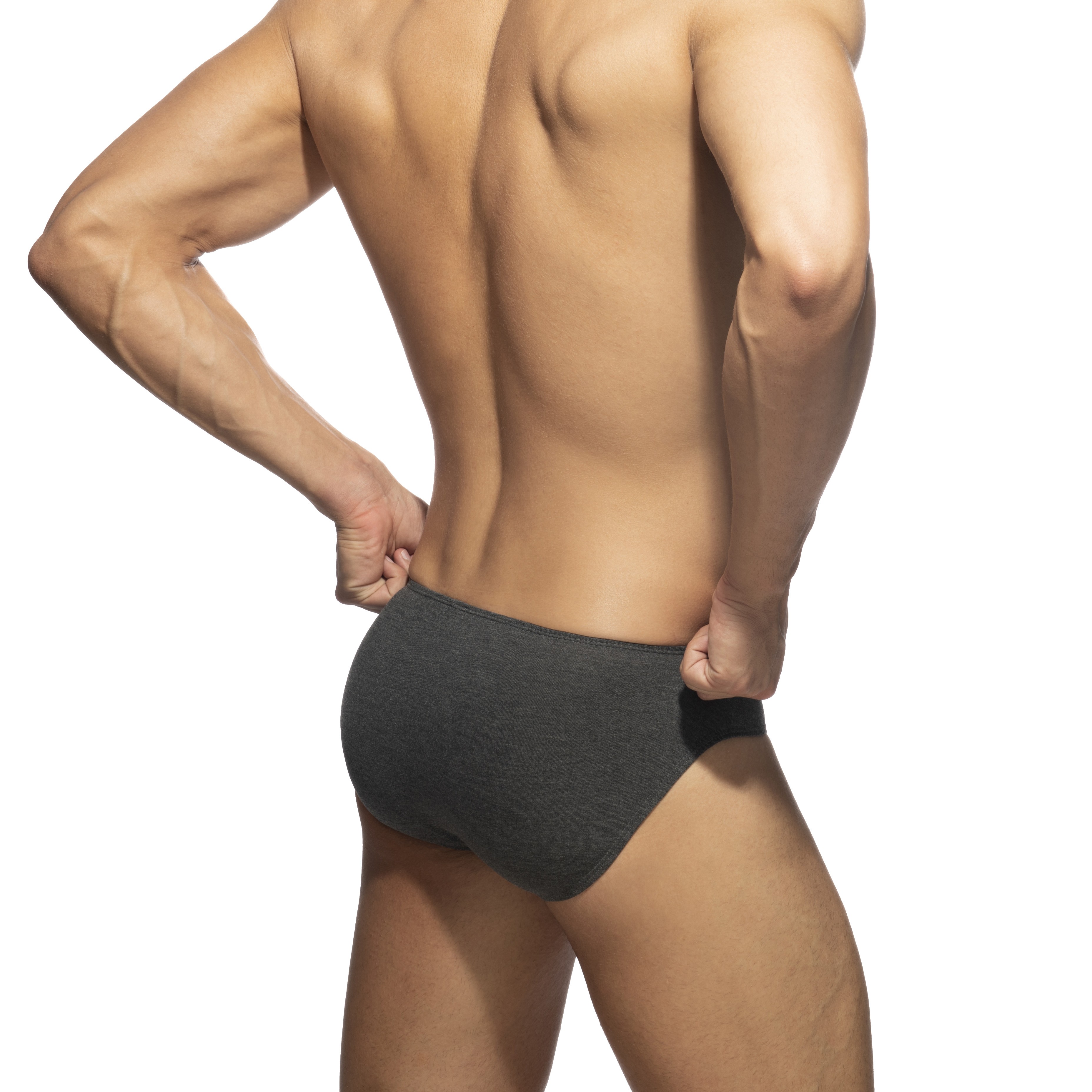 Bikini Cotton - charcoal: Briefs for man brand ADDICTED for sale on