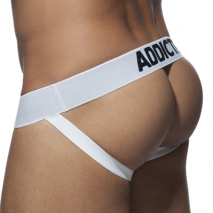  Jock Push-up mesh - blanc - ADDICTED AD773 C01 