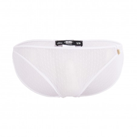 Mini slip plumetti - bianco