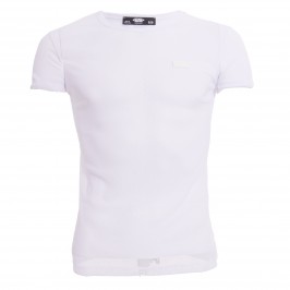 T-shirt Plumetti - blanc - ES COLLECTION TS296-C01