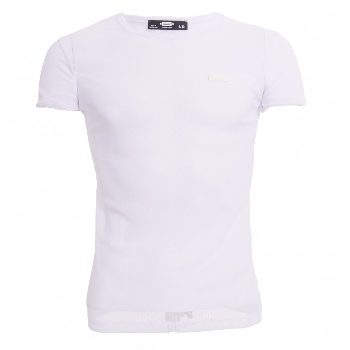T-shirt Plumetti - blanc - ES COLLECTION TS296-C01
