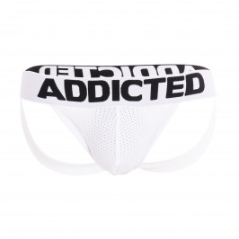 Jock Push-up mesh - blanc - ADDICTED AD773 C01