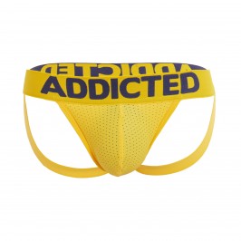 Jock Push-up mesh - blu - ADDICTED AD773 C03