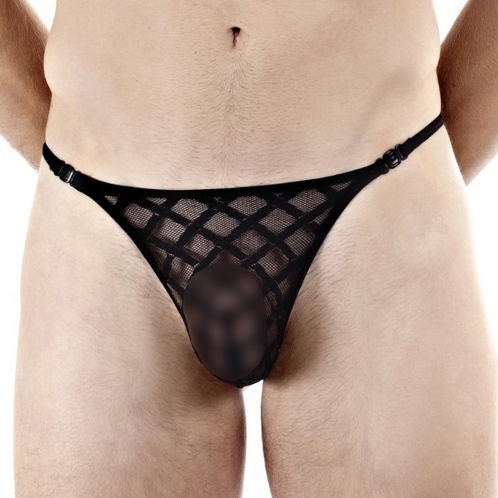  Nightcall Striptease String Noir - L'HOMME INVISIBLE MY83-CAL-001 
