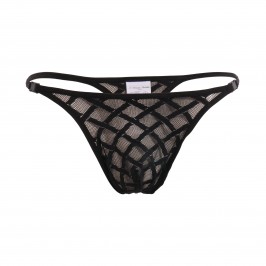 Nightcall Striptease Thong Black - L'HOMME INVISIBLE MY83-CAL-001