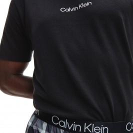  Shorts Pyjama Set Modern Structure - black - CALVIN KLEIN NM2183E-VCZ 