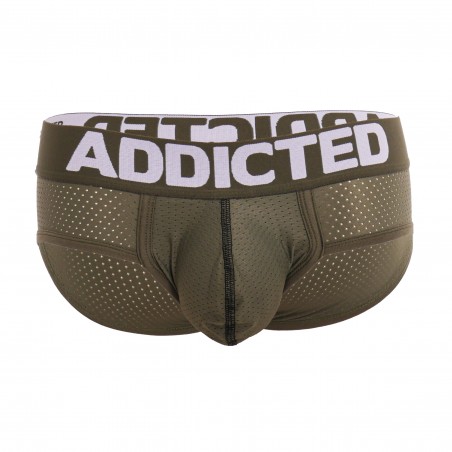 Slip mesh Push-Up - khaki