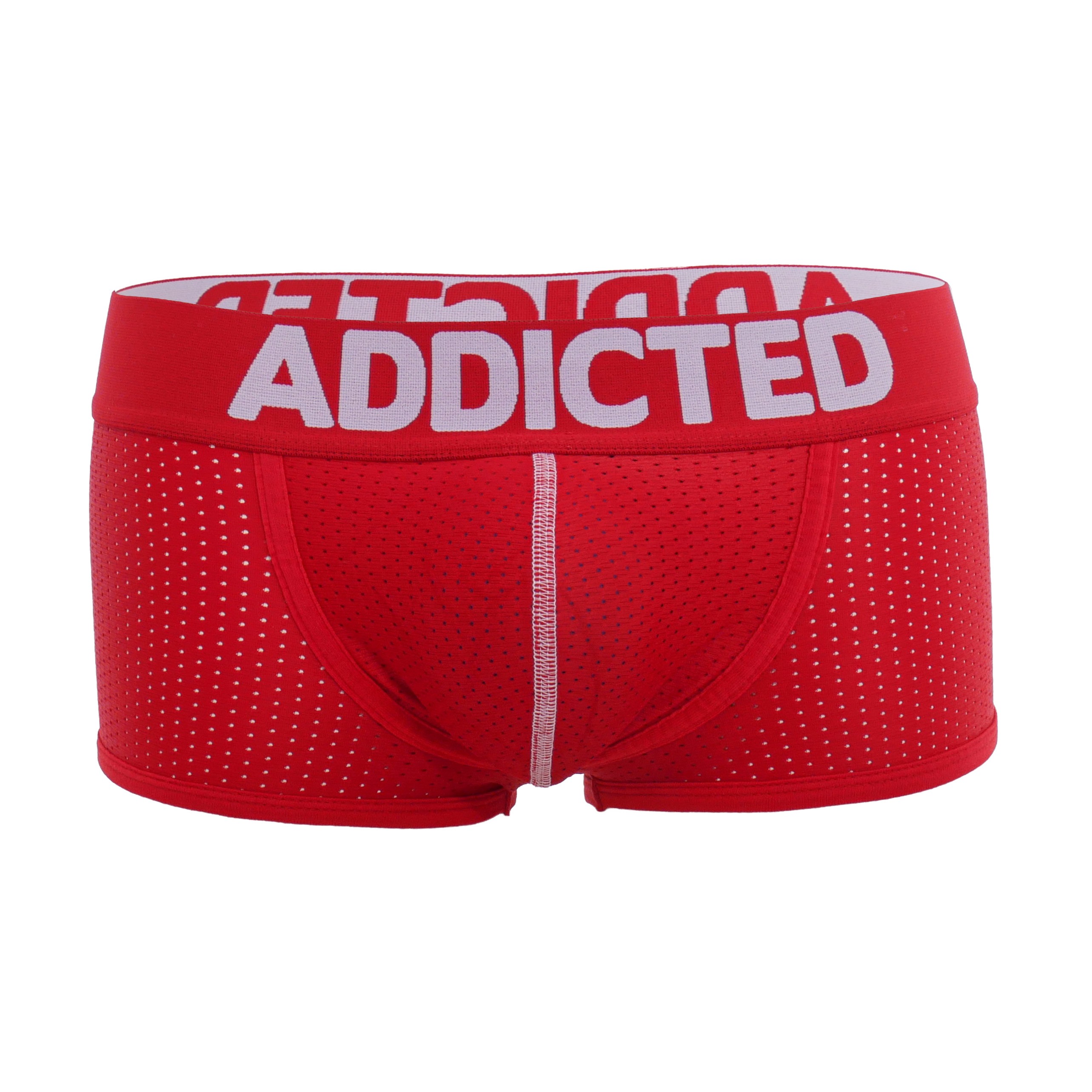 Addicted 3-Pack Push Up Mesh Briefs - White - Navy Blue - Black