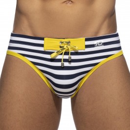  Slil de bain sailor - jaune - ADDICTED ADS286-C03 