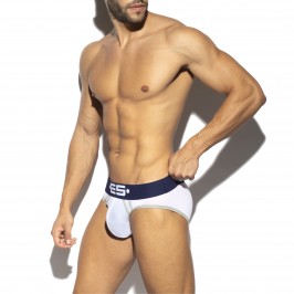  Slip Sportive - blanc - ES COLLECTION UN493-C01 