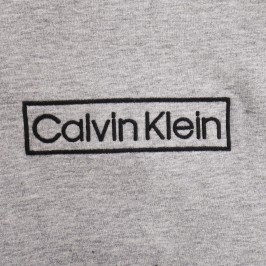  Sweat à capuche zippé avec logo Calvin Klein - gris - CALVIN KLEIN NM2273E-P7A 