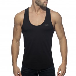  Débardeur U-neck Cotton - noir - ADDICTED AD997-C10 