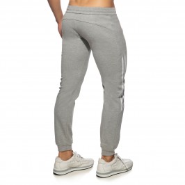  Double zip Jogging pants - gris - ADDICTED AD1012-C11 