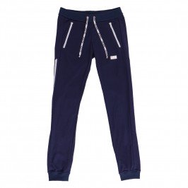 Double zip Jogging pants - navy - ADDICTED AD1012-C09