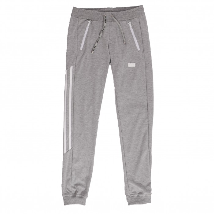 Double zip Jogging pants - gris - ADDICTED AD1012-C11