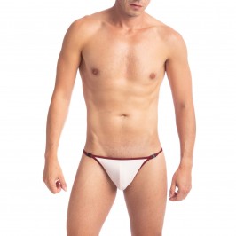  Sensitive - Hint of Pink String Thong - L'HOMME INVISIBLE UW21X-SEN-S22 