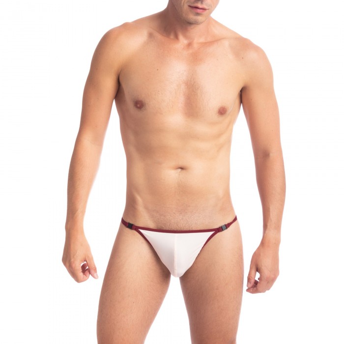  Sensitive - Hint of Pink String Thong - L'HOMME INVISIBLE UW21X-SEN-S22 
