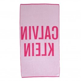  Calvin Klein beach towel - royal pink - CALVIN KLEIN KU0KU00089-T01 