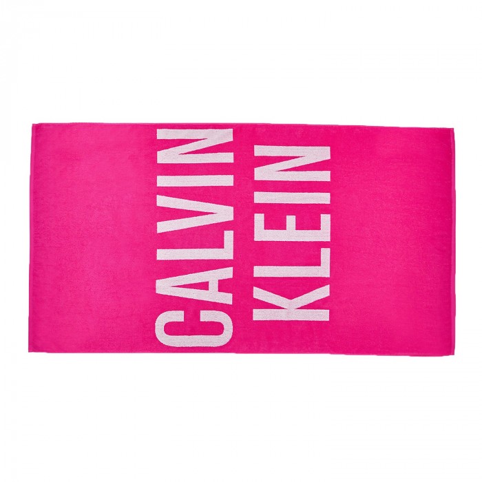  Calvin Klein beach towel - royal pink - CALVIN KLEIN KU0KU00089-T01 