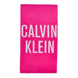 Toalla de playa Calvin Klein - rosa real - CALVIN KLEIN KU0KU00089-T01