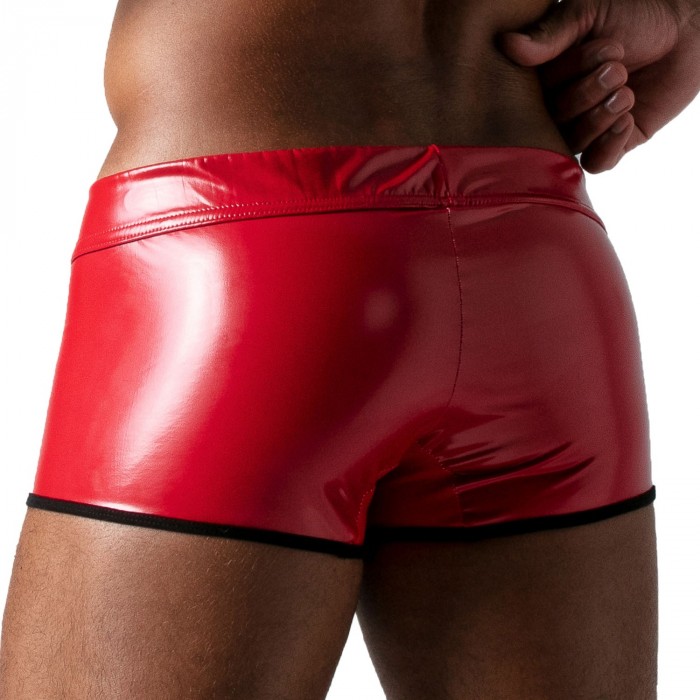  Boxer Vinyl - rouge - TOF PARIS TOF184R 