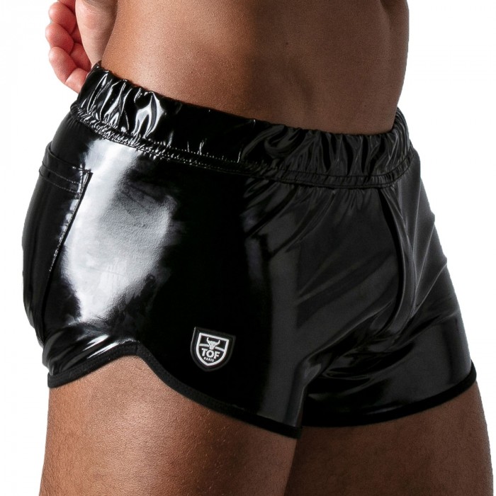  Mini Short Vinyl - black - TOF PARIS TOF185N 