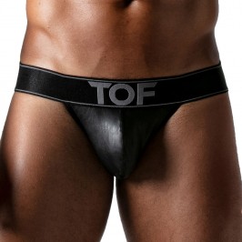  Jockstrap Leather - black - TOF PARIS TOF160N 