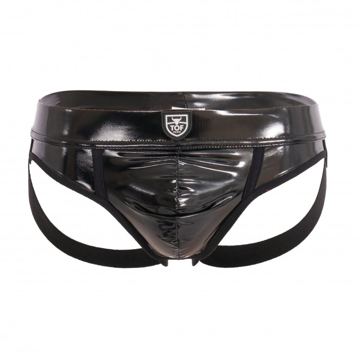 Jockstrap Vinyl - noir - TOF PARIS TOF183N