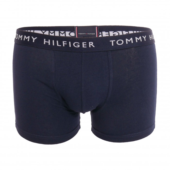  Lot de 3 boxers à bande de logo navy bleu et rouge - TOMMY HILFIGER UM0UM02324-0V4 