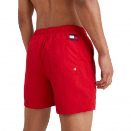  Short de bain Tommy moulant mi-long - rouge - TOMMY HILFIGER UM0UM02041-XLG 