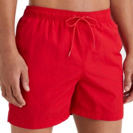  Short de bain Tommy moulant mi-long - rouge - TOMMY HILFIGER UM0UM02041-XLG 