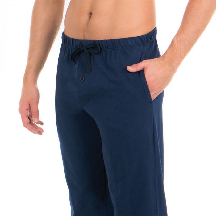  Pyjama long homme col T Casual Eminence - EMINENCE 7M55 1771 