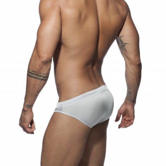  Slip de bain Basic - argent - ADDICTED ADS097 C21 