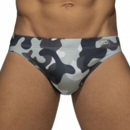  Slip de bain Basic camouflage - gris - ADDICTED ADS097 C17MOD 