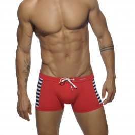  Boxer de bain Colored Sailor rouge - ADDICTED ADS107 C06 