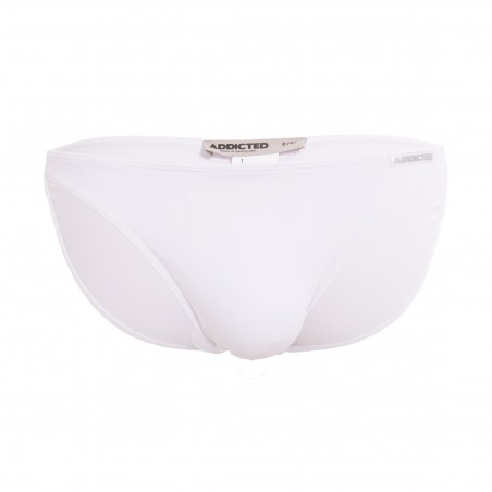 Mini white bath bikini