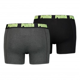  Boxer Basic - gris et noir (Lot de 2) - PUMA 521015001-019 