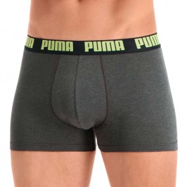  Boxer Basic - gris et noir (Lot de 2) - PUMA 521015001-019 