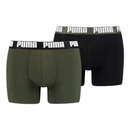 Boxer Basic - khaki and black (Set of 2)