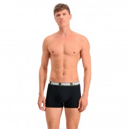  Boxer Basic - kaki et noir (Lot de 2) - PUMA 521015001-031 